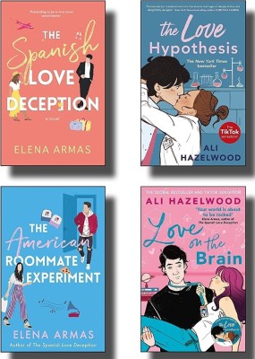 The Spanish Love Deception + The Love Hypothesis + The American Roommate Experiment + Love On The Brain(Paperback, Elena armas, Ali Hazelwood)