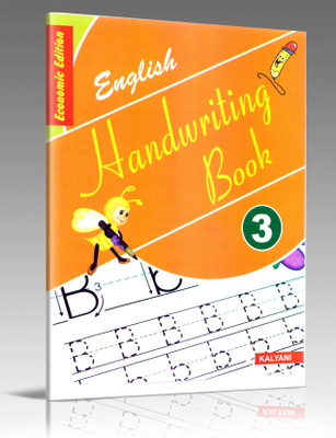 English Handwriting Book-3 (Big Size-Kp)(Paperback, Kalyani's Kids Series)