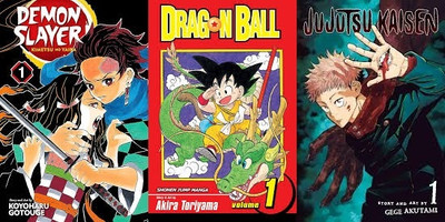 Demon Slayer Dragon Ball Jujutsu Kaisen(Paperback, MIX AUTHOR)