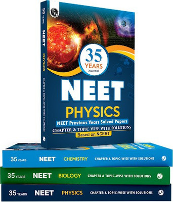 Physics Wallah NEET 35 Years Combo - Previous Years Solved Papers (Chapter & Topic-Wise With Solutions) Physics, Chemistry & Biology (2022-1988) (NEET PYQs)(Paperback, PW)