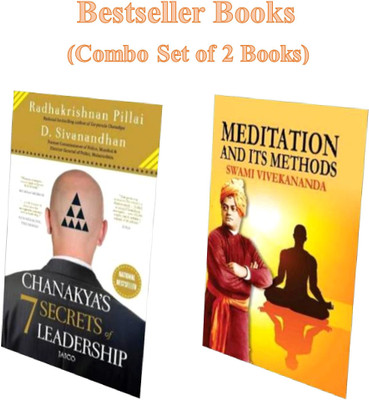 Chanakya`s 7 Secrets Of Leadership & Meditation And Its Methods (Combo Set Of 2 Bestseller Books)(Paperback & Hardcover, Radhakrishnan Pillai & Swami Vivekananda)