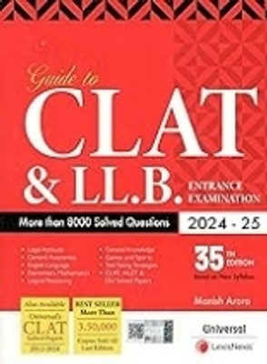 Guide To CLAT & LL.B. Entrance Examination Latest 2024(Paperback, experts)