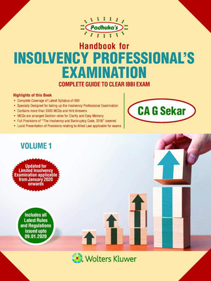 Handbook For Insolvency Professional’s Examination By CA G Sekar Paperback(Paperback, CA G Sekar)
