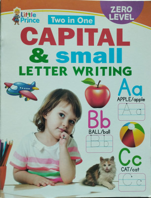 MCP- Two In One Capital & Small Letters Book For All Children, Kids, Alphabet, Trace & Practice, Handwriting Book, Zero Level Early Learning Books For Kids, Etc.,(Paperback, Kamal Book)