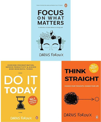 Focus On What Matters And Do It Today And Think Straight(Paperback, mix author)