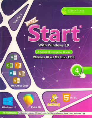 Let's Start With Windows 10 For CBSE Class - 4(Paperback, Geetanjali Sehgal)
