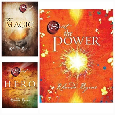 Generic Set Of 3 Books. The Magic. The Secret Hero. The Power. Combo Set Of 3 Books(Paperback, Self help)