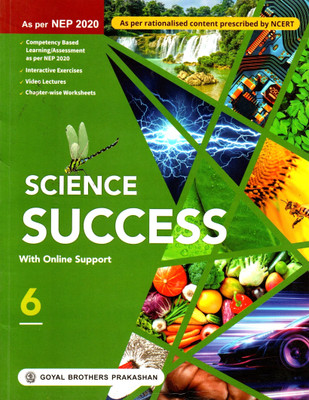 Science Success With Online Support, Class-6, Goyal Brothers(Paperback, NEELIMA JAIN, S.N. JHA)