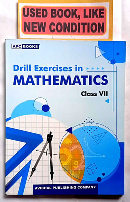 DRILL EXERCISES IN MATHEMATICS CLASS- Vii (OLD BOOK)(Paperback, R. Chandra)