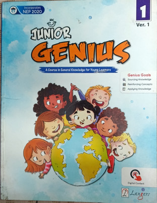 Junior Genius Class 1(Pepper back, Ajay poonia)