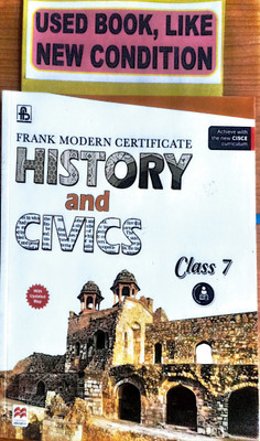 Frank Modern Certificate History And Civics Class-8(Old Book)(Paperback, SUCHARITA BASU)