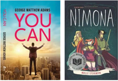 Pack Of 2-(YOU CAN),(Nimona)(Paperback, George Matthew Adams, Stevenson ND)