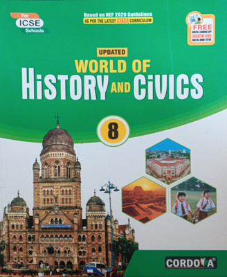 ICSE Updated World Of History And Civics Class 8(Pepper back, Vinita Kumar)