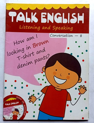 Talk English Listening And Speaking Conversation-8(Old Like New Book)(Paperback, Sr. Shalini)