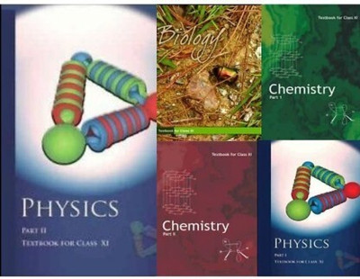 NCERT Textbook Physics Part- 1&2 Chemistry Part- 1&2, Biology For Class 11th ( Set Of 5 Books )(Paperback, Ncert)