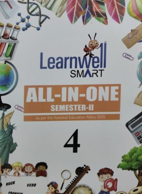 Learnwell Smart All In One Class - 4 Semester - 1(Paperback, T)