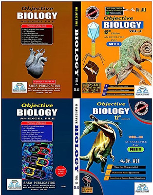 Dr. Ali Objective Biology For NEET 2022-2023 (12th Edition) (Set Of 2) Perfect Paperback – 4 February 2023(Paperback, Dr ali)