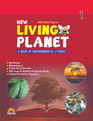 Srijan New Living Planet Class-1 (A Bok Of Environmental Sudies)(perfect paperback, Prerna pasricha)