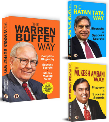 Worlds Most Successful People Biography & Their Success Secrets | Leadership Lessons And Money Making Skills From Ratan Tata, Mukesh Ambani And Warren Buffett | Set Of 3 Books(Paperback, A.K. Gandhi, Sujata Singh, Dinkar Kumar, Pradeep Thakur, Vinod Sharma, N. Chokkan) Worlds Most Successful People Biography & Their Success Secrets | Leadership Lessons And Money Making Skills From Ratan Tata, Mukesh Ambani And Warren Buffett | Set Of 3 Books(Paperback, A.K. Gandhi, Sujata Singh, Dinkar Kumar, Pradeep Thakur, Vinod Sharma, N. Chokkan)