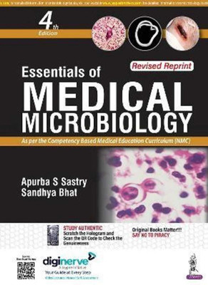 Essentials Of Medical Microbiology By Apurba S Sastry & Sandhya Bhat, 4th Edition(Paper Book, Apurba S Sastry, Sandhya Bhat)