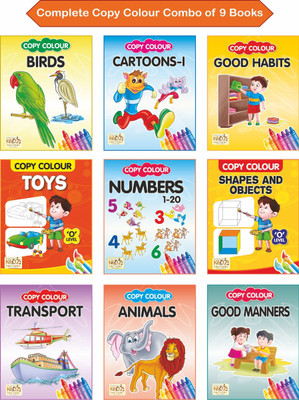 Complete Copy Colour Combo|Pack Of 9 Books(Saddle Stitch, Kidz Factory Experts)