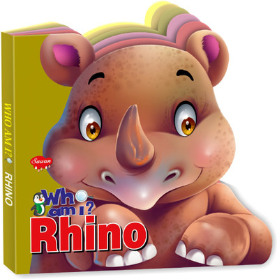 Baby Book – Rhinoceros | Die-Cut Shape Board-Book(Hardcover, Manoj)