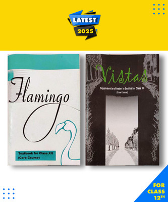 NCERT 12 Flamingo And Vistas Supplementary Reader Textbook In English Core Course For Class -12 Set Of 2 Books Original By ARUSHI01 Seller Paperback, NCERT|New Latest Edition For 2025-2026(Paperback, NCERT) NCERT 12 Flamingo And Vistas Supplementary Reader Textbook In English Core Course For Class -12 Set Of 2 Books Original By ARUSHI01 Seller Paperback, NCERT|New Latest Edition For 2025-2026(Paperback, NCERT)