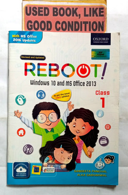 Reboot Computer Book Class-1(Old Book)(Paperback, SANGEETA PANCHAL, ALKA SABHARWAL)
