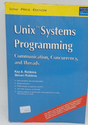 Unix Systems Programming Communication, Concurrency And Threads(Paperback, unknown)