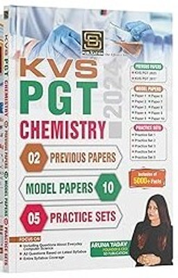 KVS PGT Chemistry Solved Papers | 2 Previous Year Papers | 10 Model Papers | 5 Practice Sets | Everyday Computer Science Questions(Paperback, ARUNA YADAV)