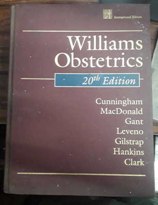Williams Obstetrics ( Old )(Hardcover, F. Gary Cunningham, Paul C. Macdonald, Norman F. Gant, Larry C. Gilstrap)