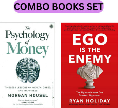The Psychology Of Money & Ego Is The Enemy Self-Help Books (Combo Book Set)(Paperback, Morgan Housel, Ryan Holiday)