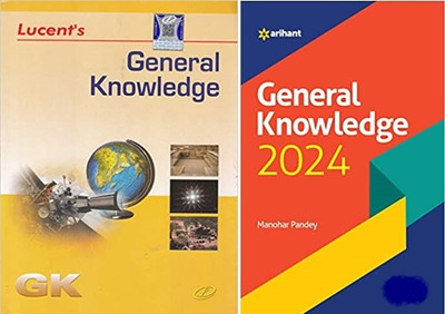 Lucent's & Arihant General Knowledge 2024 (Set Of 2 Books) (English Medium)(Paperback, LUCENT'S, MANOHAR PANDEY)
