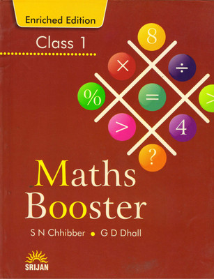 Srijan Maths Booster Class 1(Paperback, G.D. DHALL, S.N. CHHIBBER)