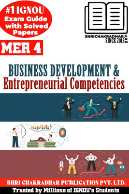 IGNOU MER 4 Solved Guess Papers From IGNOU Study Material/Help Book/Guidebook Titled Business Development And Entrepreneurial Competencies (Latest Syllabus) IGNOU MAER IGNOU MA Entrepreneurship Mer4(Paperback, BHAVYA KUMAR SAHNI)