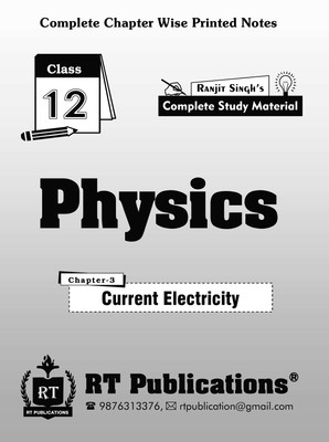 Physics Chapterwise Notes/ Class-12/ CBSE(Paperback, Ranjit Singh)