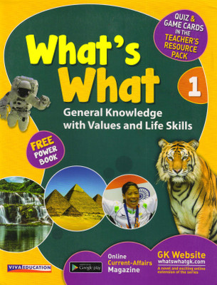 Viva, What's What Class - 1 General Knowledge With Values And Life Skills(Paperback, viva)