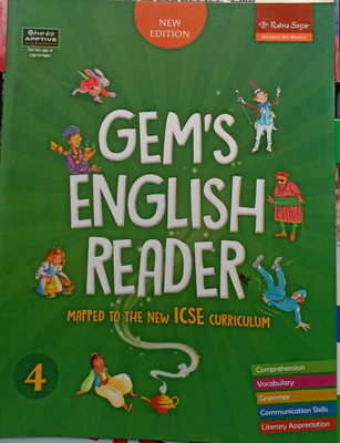 Gems English Reader ICSE Class 4(Pepper back, Fr o a jacob, Sonia dhir, Alka choudhary jha, Melanie chandrashekar)