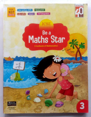 Icse Be A Maths Star Class-3(Paperback, SUNITA ARORA)