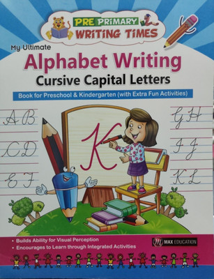 Max Alphabet Writing Cursive Capital Letters(Paperback, T)
