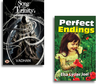 PERFECT ENDINGS + Song Of The Trinity 2: The Broken Tusk (Set Of 2 Books)(Paperback, Elsa Lycias Joel, Vadhan) PERFECT ENDINGS + Song Of The Trinity 2: The Broken Tusk (Set Of 2 Books)(Paperback, Elsa Lycias Joel, Vadhan)