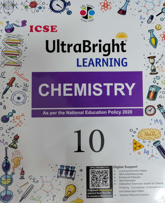 ICSE Ultrabright Learning Chemistry Class 10(Pepper back, Saini jitenderjeet kaur, Aparajita priyadarshini)