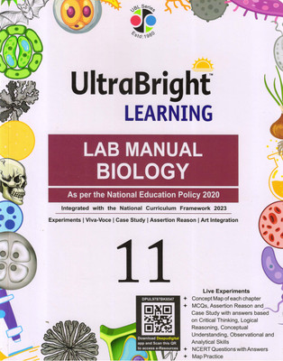 UltraBright Learning LAB MANUAL BIOLOGY - 11(Paperback, V.K. Sinha)