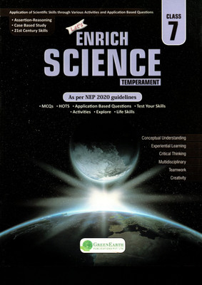 Let's Enrich Science Temperament Class - 7(Paperback, SHAKUNTALA DUTTA)
