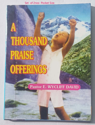 ENGLISH 1000 PRAISE To GOD/ Pocket Size-2Nos Set(Paperback, Tamil, PR.E.WYCLIFF DAVID)