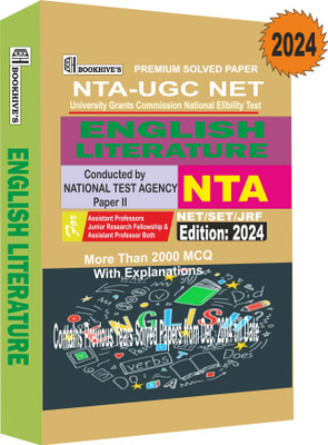 NTA UGC NET/SET/JRF PAPER II – ENGLISH LITERATURE SOLVED 2022-23 Editions(Paperback, Deepak Choudhary)
