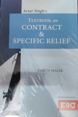 Avatar Singh 's Textbook On Contract And Specific Relief 8th Edition 2022(Paperback, Varun Malik)