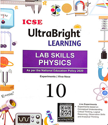 ICSE Ultrabright Learning Lab Skills Physics Class 10(Pepper back, Dr s p narang)