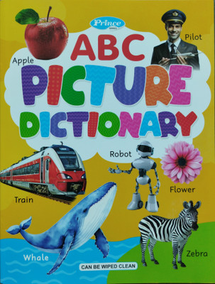 MCP- A B C Pictures Dictionary Book For All Children, Kids, With Attractive Colour Pictures, Nursery Book Of English Alphabet | Reading Book | A To Z Alphabet With All Character Picture Book | Early Learning Book For Kids, Etc.,(Paperback, Kamal Book)