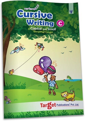 Nurture English Cursive Alphabet Practice Book (C) For Kids | 5 To 8 Year Old | Practice Writing Capital And Small Letters For Children | Simplified Curves(Paperback, Content Team at Target Publications)